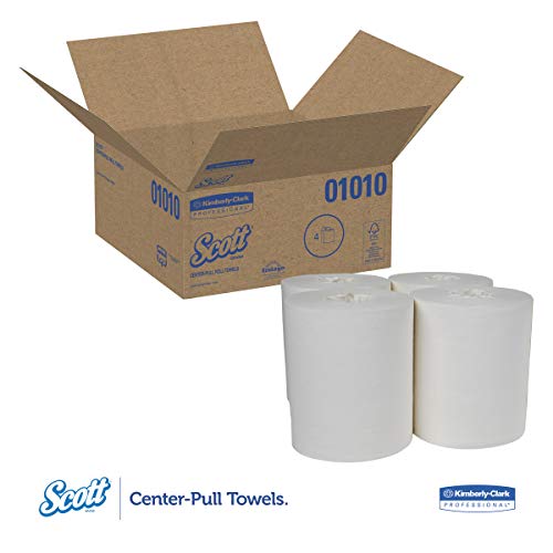 Scott 01010 Center-Pull Towels, Absorbency Pockets, 2Ply, 8 x 15, 500 Sheets per Roll (Case of 4 Rolls) | The Storepaperoomates Retail Market - Fast Affordable Shopping