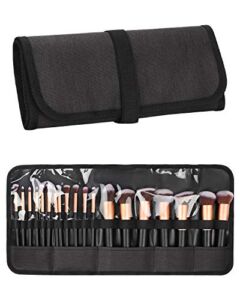 Makeup Brush Holder,Makeup Brush Organizer,Travel Makeup Brushes Bag Cosmetic Bags Pouch for Women Brushes Artist Pencil Pen case -Brushes Not included
