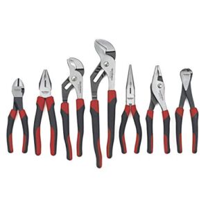 GEARWRENCH 7 Pc. Mixed Plier Set, Dual Material – 82108