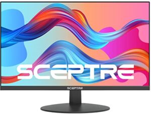 Sceptre IPS 27-Inch Business Computer Monitor 1080p 75Hz with HDMI VGA Build-in Speakers, Machine Black 2020 (E275W-FPT), 27″ IPS 75Hz