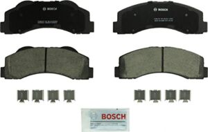 Bosch BC1414 QuietCast Premium Ceramic Disc Brake Pad Set For: Ford Expedition, F-150; Lincoln Navigator, Front