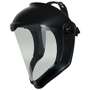 Uvex Bionic Face Shield with Clear Polycarbonate Visor and Anti-Fog/Hard Coat (S8510)