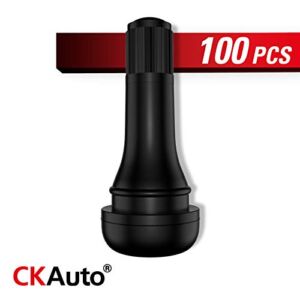 CKAuto TR413 Rubber Snap-in Tire Valve Stem (100pcs/bag)