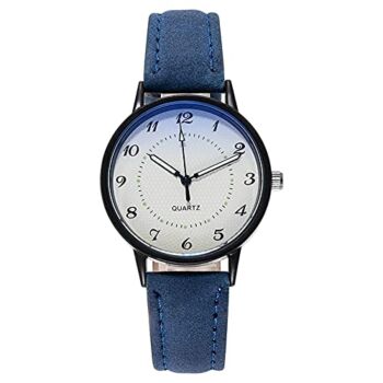 Watch Quartz Luminous Watch Ladies Watch Women’s Watch Wind up Watches for Men No Battery (Blue, One Size) | The Storepaperoomates Retail Market - Fast Affordable Shopping