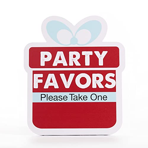 Wedding Party Favor Signs for Tables, Favors Sign Wedding Signage Plaques Reception Table Sign Bridal Shower Birthday Party Supplies Decor | The Storepaperoomates Retail Market - Fast Affordable Shopping