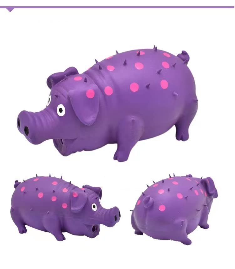Squeaky Pig Dog Toys, 2 Pack Grunting Pig Dog Toy That Oinks Grunts for Small Medium Large Dogs, Grunting Pig Sound Play Dog Toy | The Storepaperoomates Retail Market - Fast Affordable Shopping