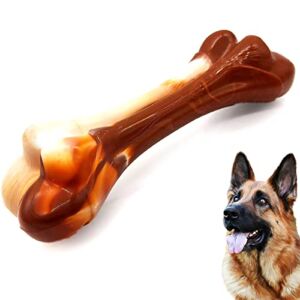 Tough Dog Toys for Aggressive Chewers Large Dogs, Durable Dog Chew Toys for Large, Medium Dogs, Dog Bones Toy, Dog Teething Chew Toys, Interactive Dog Toothbrush Toys （XLarge）