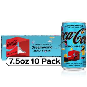 Coca-Cola Zero Sugar Dreamworld Fridge Pack Cans, 7.5 fl oz, 10 Pack