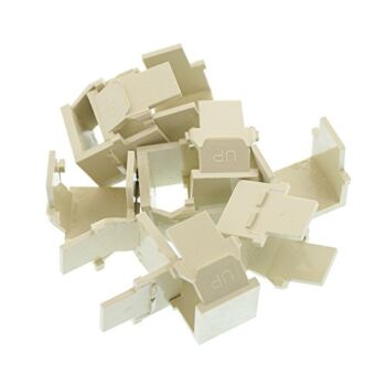 Leviton 41084-BIB Quickport Blank Insert Connector, Ivory, Quantity 1 | The Storepaperoomates Retail Market - Fast Affordable Shopping