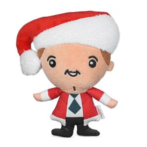 Warner Bros National Lampoon’s Christmas Vacation Dog Toy 9″ Holiday Plush Squeaker Clark Griswold | Holiday Dog Toys | Officially Licensed NL Pet Product | Dog Plush Squeaky Toys