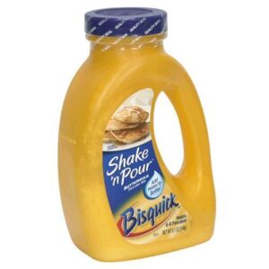 Bisquick Shake’N Pour Buttermilk Pancake Mix, 5.1- ounce Containers (Pack of 6)