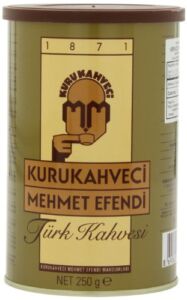 Mehmet Efendi Turkish Coffee, 250-Gram Cans (Pack of 2)