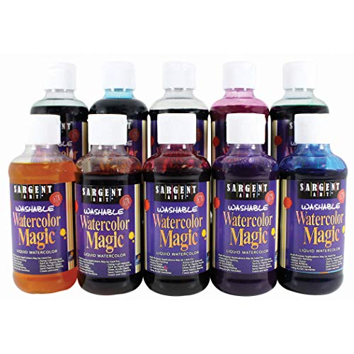 Sargent Art – SAR226010 22-6010 10-Count 8-Ounce Watercolor Magic Set | The Storepaperoomates Retail Market - Fast Affordable Shopping