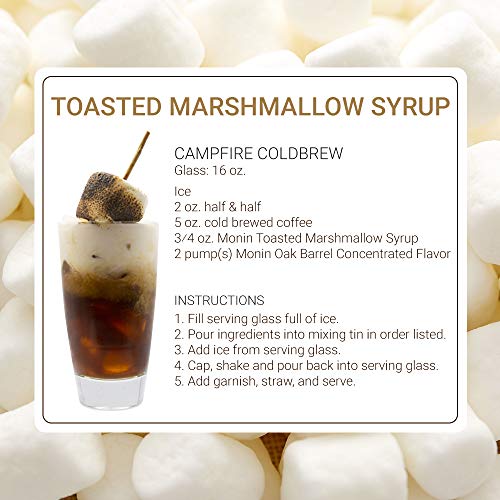 Monin – Toasted Marshmallow Syrup, Flavor of Campfire Treats, Natural Flavors, Great for Mochas, Shakes, Cocoas and Cocktails, Non-GMO, Gluten-Free (750 ml) | The Storepaperoomates Retail Market - Fast Affordable Shopping
