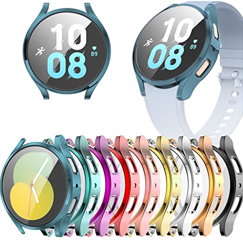 OHPROCS Compatible with Samsung Galaxy Watch 5 & 4 40mm 44mm Case with Screen Protector, Soft TPU Face Cover Full Protective Bumper for Samsung Watch 5/4 Bands Accessories (40mm, 9-Colors) | The Storepaperoomates Retail Market - Fast Affordable Shopping