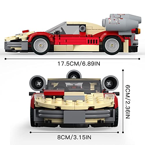 Mould King Creative Car Model Building Set with Acrylic Display Case, STEM Project Building Blocks Construction Toy, Educational Toy Collectible Model Cars Building Kit for 8 9 10 11 12 Years Kids | The Storepaperoomates Retail Market - Fast Affordable Shopping