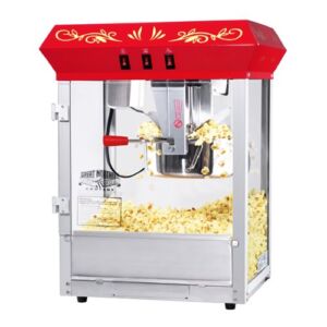6100 Great Northern Popcorn Red Countertop Foundation Popcorn Popper Machine, 8 Ounce