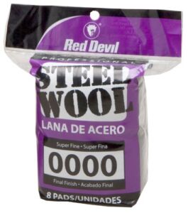 Steel Wool, 8 Pads, Gray (Pack of 8)