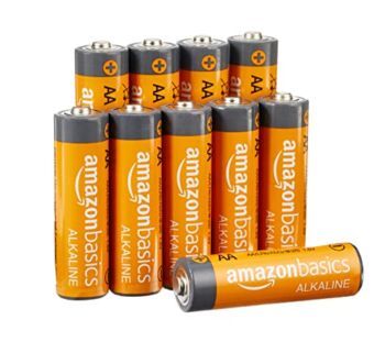 Amazon Basics 10 Pack AA Alkaline Batteries, 10-Year Shelf Life | The Storepaperoomates Retail Market - Fast Affordable Shopping