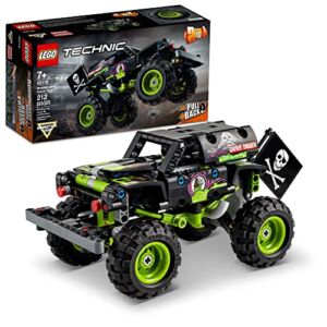 LEGO Technic Monster Jam Grave Digger 42118 Building Toy Set for Kids, Boys, and Girls Ages 7+ (212 Pieces)
