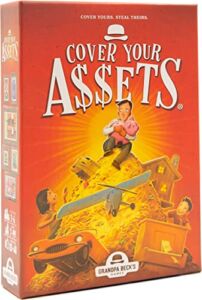 Cover Your Assets | from The Creators of Cover Your Kingdom, Grandpa Beck’s Games | Easy to Learn and Outrageously Fun for Kids, Teens, & Adults Alike | 2-6 Players Ages 7+