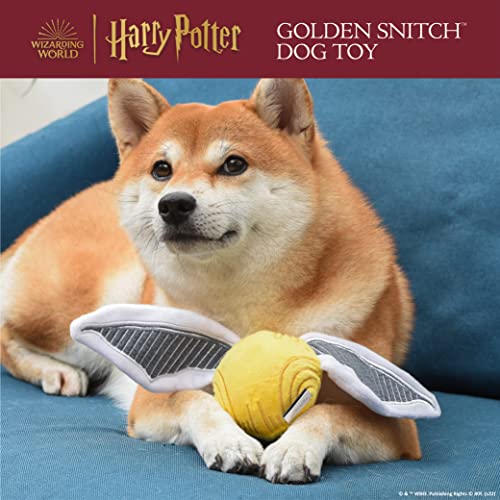 Harry Potter: Snitch Pet Squeaker Toy | Harry Potter Dog Toy Snitch Squeaker Ball | Quidditch Inspired Dog Toy for Pets from Harry Potter, Toys for Dogs | The Storepaperoomates Retail Market - Fast Affordable Shopping