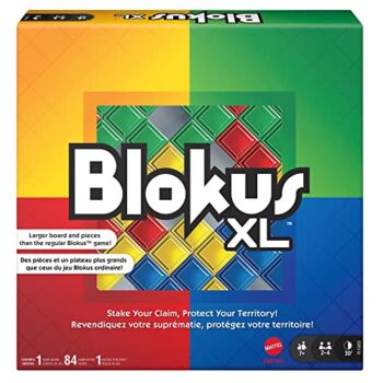 Blokus XL Family Board Game with Blocking Strategy and Spacial Reasoning, Oversized Gameboard, Gift for Kid, Family or Adult Game Night, Ages 7 Years & Older | The Storepaperoomates Retail Market - Fast Affordable Shopping