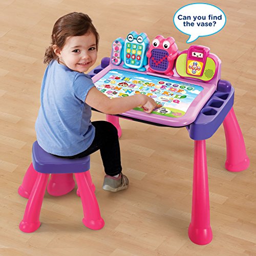 VTech Touch and Learn Activity Desk Deluxe, Pink | The Storepaperoomates Retail Market - Fast Affordable Shopping