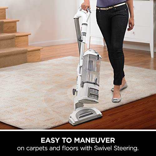 Shark NV356E S2 Navigator Lift-Away Professional Upright Vacuum with Swivel Steering, HEPA Filter, XL Dust Cup, Pet Power Brush, Dusting Brush, and Crevice Tool, Perfect for Pet Hair, White/Silver | The Storepaperoomates Retail Market - Fast Affordable Shopping
