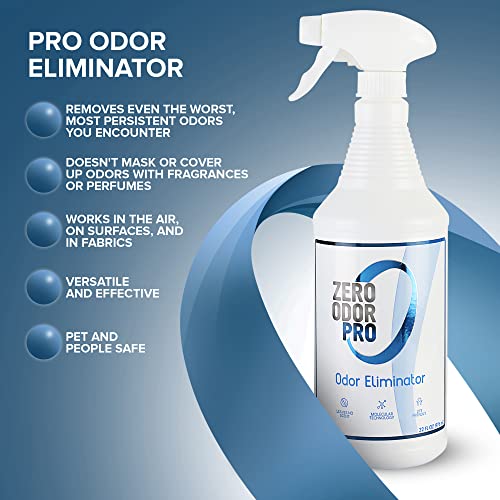 Zero Odor Pro – Commercial Strength Odor Eliminator – Neutralizer – Deodorizer – Smell Remover – Trigger Spray (32-ounce) | The Storepaperoomates Retail Market - Fast Affordable Shopping