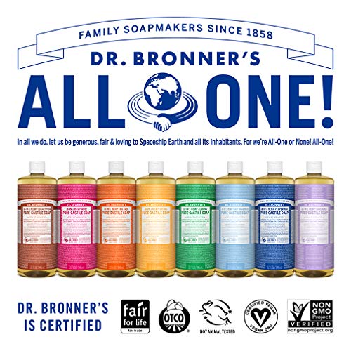 Dr. Bronner’s – Pure-Castile Liquid Soap (Baby Unscented, 32 ounce, 2-Pack) – Made with Organic Oils, 18-in-1 Uses: Face, Hair, Laundry and Dishes, For Sensitive Skin and Babies, No Added Fragrance | The Storepaperoomates Retail Market - Fast Affordable Shopping