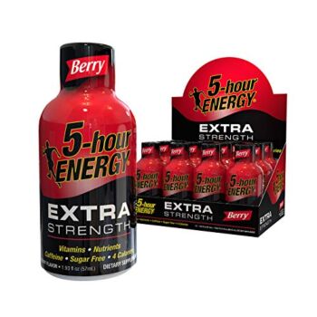 5-hour ENERGY Shot, Extra Strength Berry, 1.93 Oz, 12 Count. Energy Shot | The Storepaperoomates Retail Market - Fast Affordable Shopping