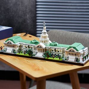 YaJie Big Size United States Capitol Architecture Model Kit，Micro Block Set 3630 + for Adults and Great Gift for Any Hobbyists