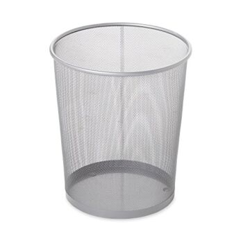 Rubbermaid Commercial Concept Collection Mesh Metal Wastebasket/Trash Can/Bin, 5 GAL, Silver (FGWMB20SLV) | The Storepaperoomates Retail Market - Fast Affordable Shopping