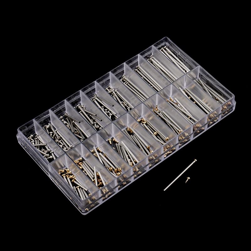 200PCS Watch Strap Screws Assortment Tube Friction Pin Clasp Strap Bracelet Rivet End With Box For Wristwatch Clock Back Case Watch Repair Accessory 10-28mm | The Storepaperoomates Retail Market - Fast Affordable Shopping