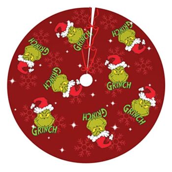 Christmas Tree Skirt Decorations Xmas Tree Skirts for New Year Holiday Fun Party Home Ornaments 36 Inch | The Storepaperoomates Retail Market - Fast Affordable Shopping