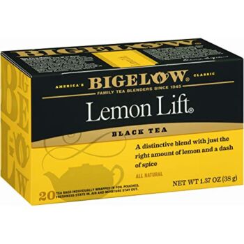 Bigelow Lemon Lift Black Tea, Caffeinated, 20 Count (Pack of 6), 120 Total Tea Bags | The Storepaperoomates Retail Market - Fast Affordable Shopping