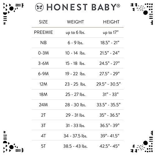 HonestBaby Baby Organic Cotton Long Sleeve Tshirts Multi Pack, Morning Mountains, 3-6 Months | The Storepaperoomates Retail Market - Fast Affordable Shopping