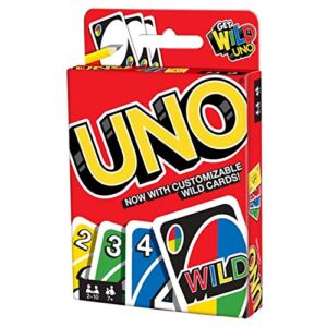 Mattel Games UNO: Classic Card Game, Multi, 8 x 3-3/4 x 81/100 in (42003)