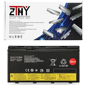 ZTHY 78+ 78++ 00HW030 SB10F46468 Laptop Battery Compatible with Lenovo ThinkPad P70 P71 Workstation Series Notebook 01AV451 4X50K14092 5B10W13950 15V 96Wh 6400mAh 8-Cell Battery Replacement