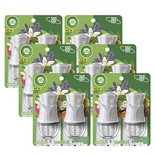 Air Wick Scented Oil Warmer Plugin Air Freshener, Pack of 6 (6 X 2ct), Gadget Only | The Storepaperoomates Retail Market - Fast Affordable Shopping