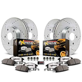 Power Stop K2164-36 Front & Rear Z36 Truck and Tow Brake Kit | The Storepaperoomates Retail Market - Fast Affordable Shopping