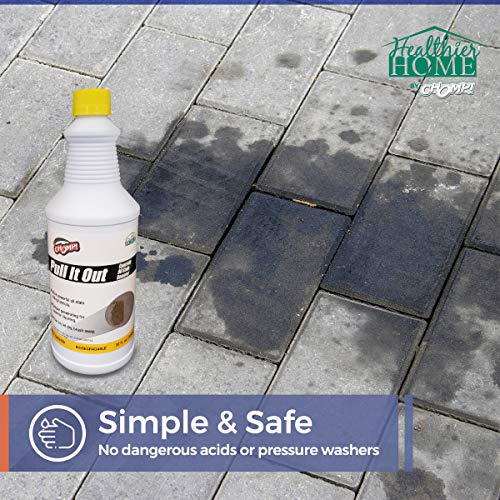 CHOMP! Concrete Oil Stain Remover: Pull It Out Removes and Cleans Oils, Greases from Garage Floors & Driveways 32 oz. | The Storepaperoomates Retail Market - Fast Affordable Shopping