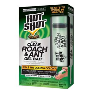 Hot Shot Ultra Clear Roach & Ant Gel Bait, 2.5 oz