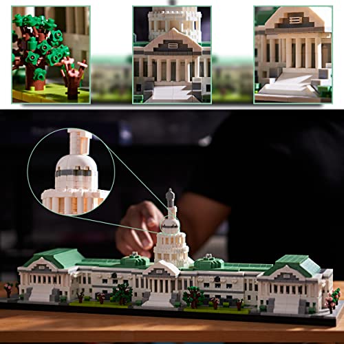 YaJie Big Size United States Capitol Architecture Model Kit，Micro Block Set 3630 + for Adults and Great Gift for Any Hobbyists | The Storepaperoomates Retail Market - Fast Affordable Shopping