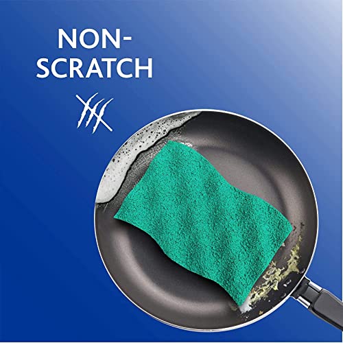 O-Cedar Scrunge Multi-Use (Pack of 6) Non-Scratch, Odor-Resistant All-Purpose Scrubbing Sponge Safely Cleans All Hard Surfaces in Kitchen and Bathroom, 6 Count (Pack of 1), Blue | The Storepaperoomates Retail Market - Fast Affordable Shopping