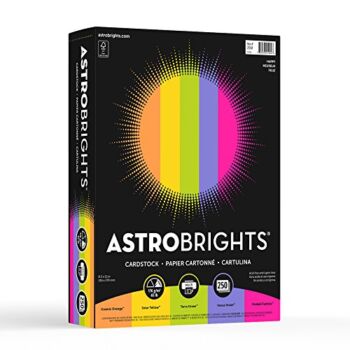 Astrobrights Colored Cardstock, 8.5″ x 11″, 65 lb., Happy Assortment, 250 Sheets | The Storepaperoomates Retail Market - Fast Affordable Shopping