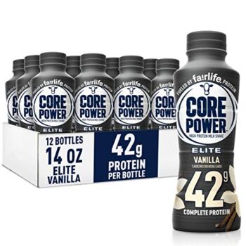 Fairlife Core Power Elite High Protein Shake (42g), Vanilla, Ready To Drink for Workout Recovery, 14 Fl Oz Bottles (12 Pack) | The Storepaperoomates Retail Market - Fast Affordable Shopping