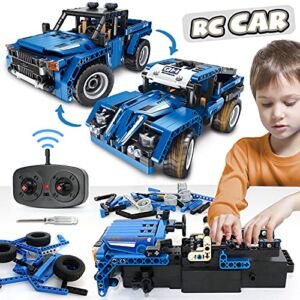 HISTOYE Stem Building Toys for Kids,Erector Set Stem Toys for Boys 6-12, Toy Building Set Model RC Car Kits to Build for Kids 9-12,Engineering Kits Toys for 6 7 8 9 10 11 12+Year Old Boys Girls Gifts