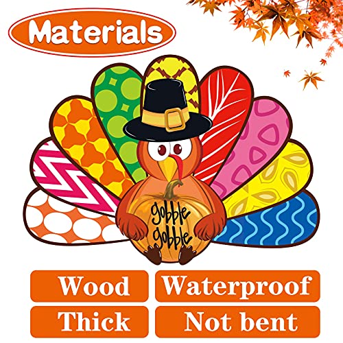 Turkey Wooden Door Hanger Thanksgiving Signs Decor Thanksgiving Door Decorations Gobble Gobble Door Sign Thanksgiving Door Wreath Thanksgiving Wreath for Front Door | The Storepaperoomates Retail Market - Fast Affordable Shopping